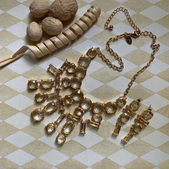 Chicos Necklace and Pierced Earring Set - Picture 9 of 10